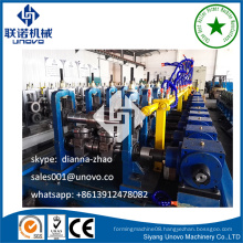 safety door frame roll forming machine oval shaped steel pipe